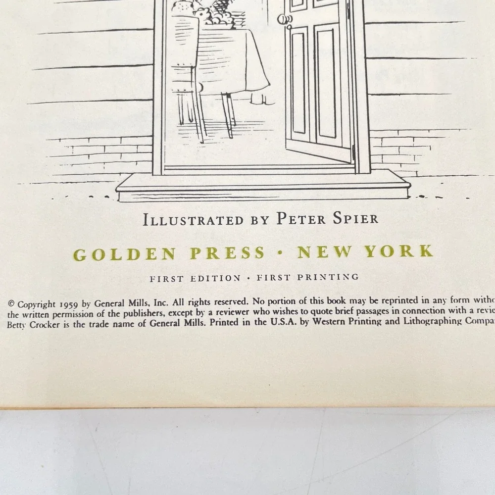 1950s Betty Crocker Cookbook Set Good and Easy Guide to Entertaining 1st Edition
